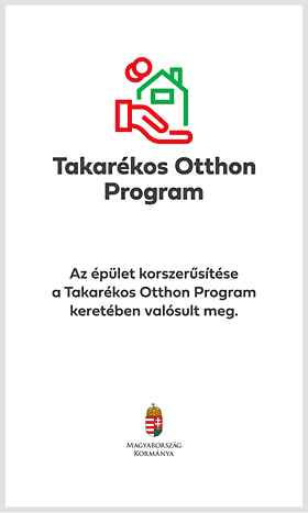[ Tájékoztató tábla - Takarékos Otthon Program ]